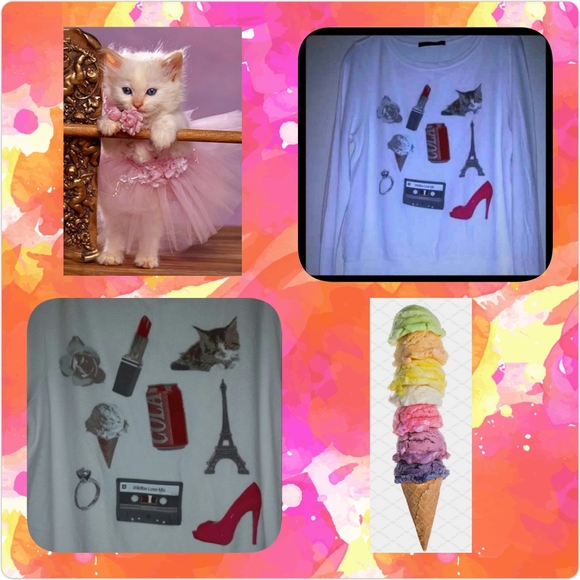 Wildfox "My Fav Things" Sweatshirt - Picture 2 of 2